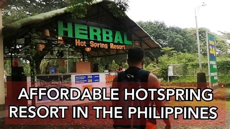Cheapest hot spring resort in the Philippines (Herbal .